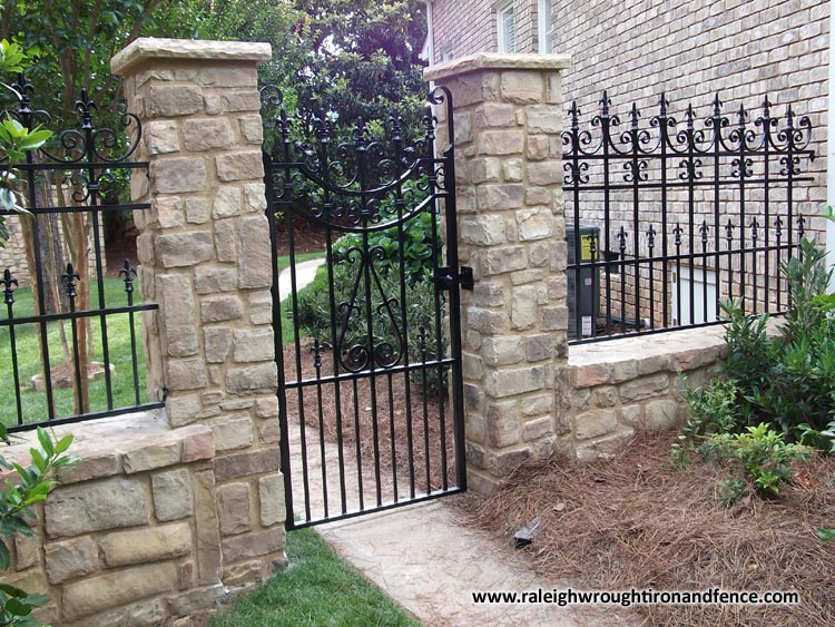 Raleigh Wrought Iron and Fence Co. Custom Wrought Iron Fence in Raleigh NC, Durham, Chapel Hill Raleigh Wrought Iron and Fence Co. Custom Wrought Iron Fence in Raleigh NC, Durham, Chapel Hill